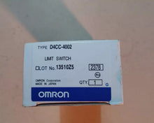 Load image into Gallery viewer, Omron D4CC-4002 Industrial Limit Switch - Durable &amp; Reliable - ZYYKZ Test Equipment