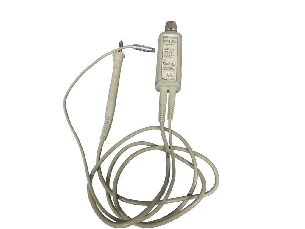 HP 54701A Active Oscilloscope Probe - High Bandwidth & Precision - ZYYKZ Test Equipment