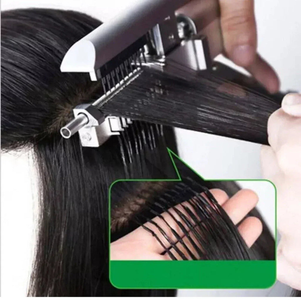 6D Salon Fusion Hair Extension Connector & Human Hair Extension Kit - ZYYKZ Test Equipment