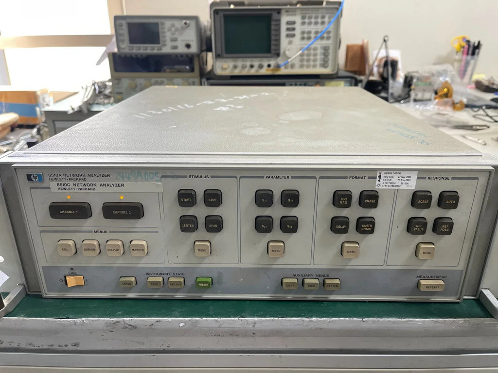 HP 8510A Network Analyzer with 85102A to 85103C Upgrade - ZYYKZ Test Equipment