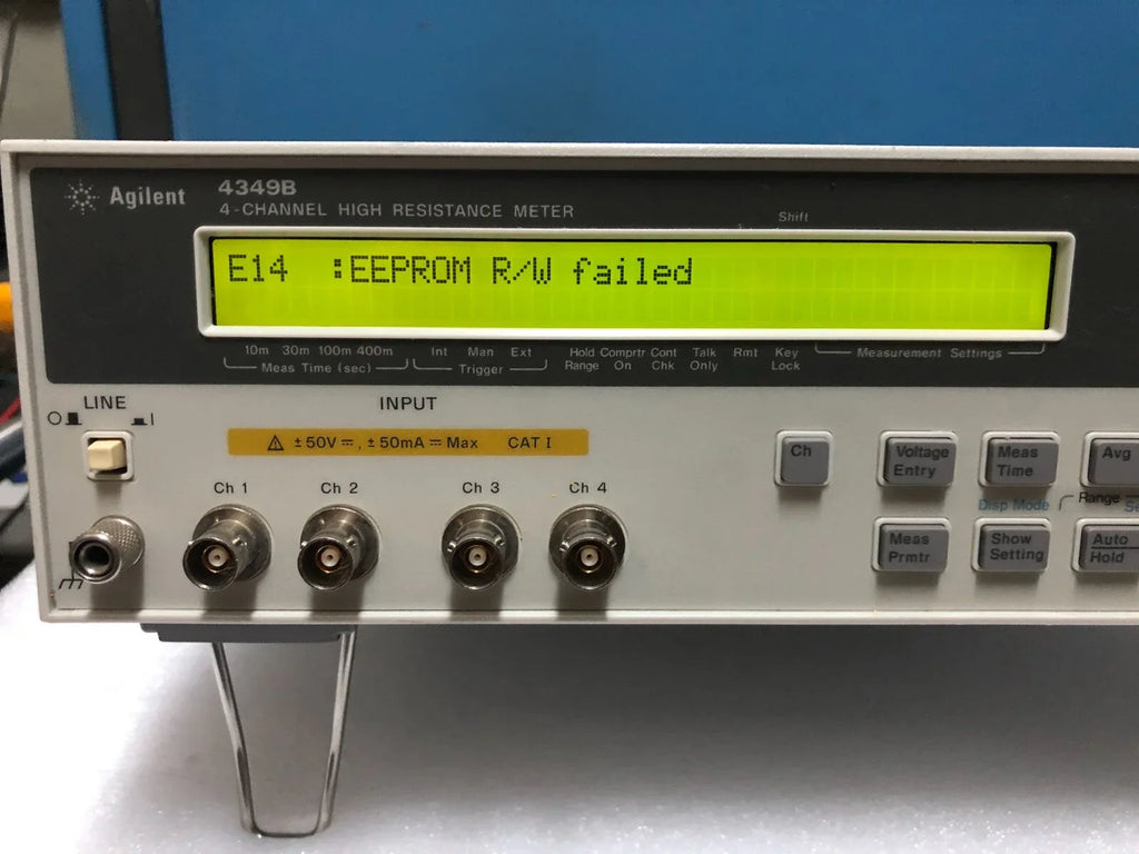 4349B 4-Channel High Resistance Meter for Precision Testing - ZYYKZ Test Equipment