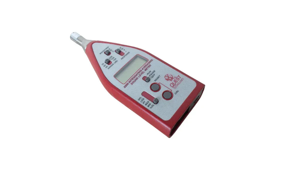 Quest Tech 2200 Integrating Averaging Sound Level Meter with VAUNIX LDA-602E Microphone - ZYYKZ Test Equipment