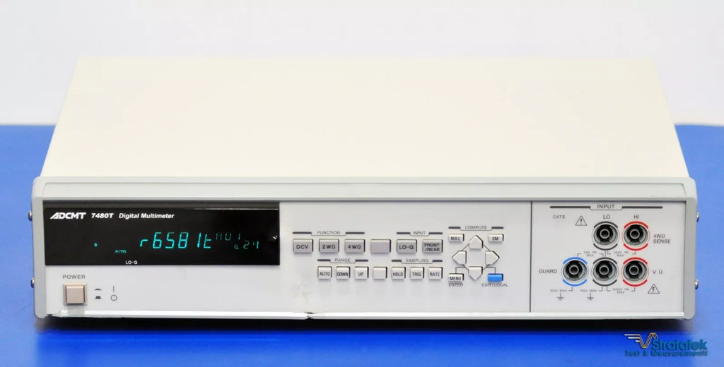ADCMT 7480T 8.5 Digit Digital Multimeter - Advantest Precision Measurement Tool