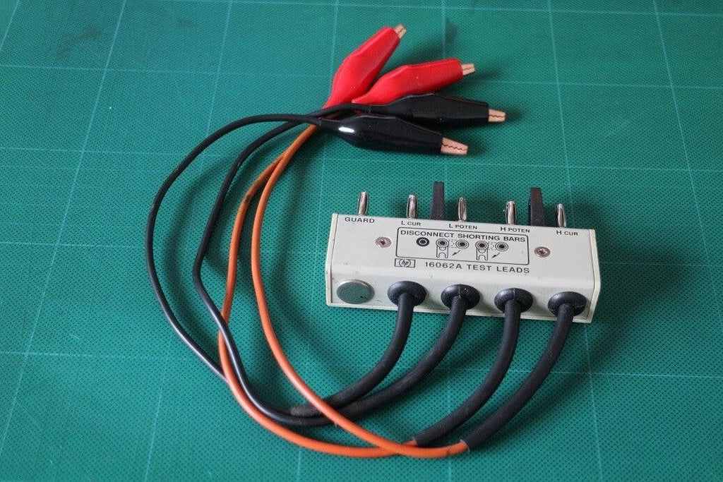 HP 16062A Alligator Test Leads - High-Quality Electrical Test Accessories - ZYYKZ Test Equipment