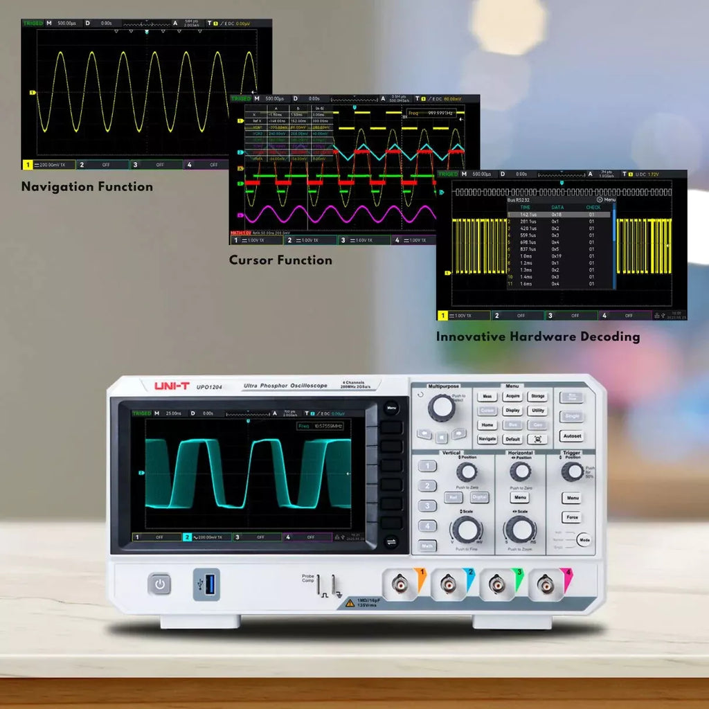 UNI-T UTS1015T 1.5GHz Advanced Spectrum Analyzer with Tracking Generator