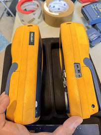 Fluke Networks DTX-1800 CableAnalyzer Cat6/Cat6a Certification Test Set with DTX-PLA002 & DTX-CHA002 Accessories - ZYYKZ Test Equipment