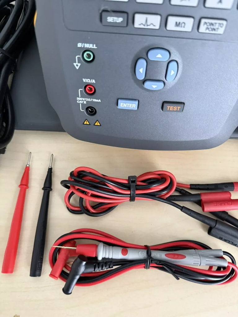 Fluke ESA615 EU Electrical Safety Analyzer 230V (Calibrated 2024) - ZYYKZ Test Equipment