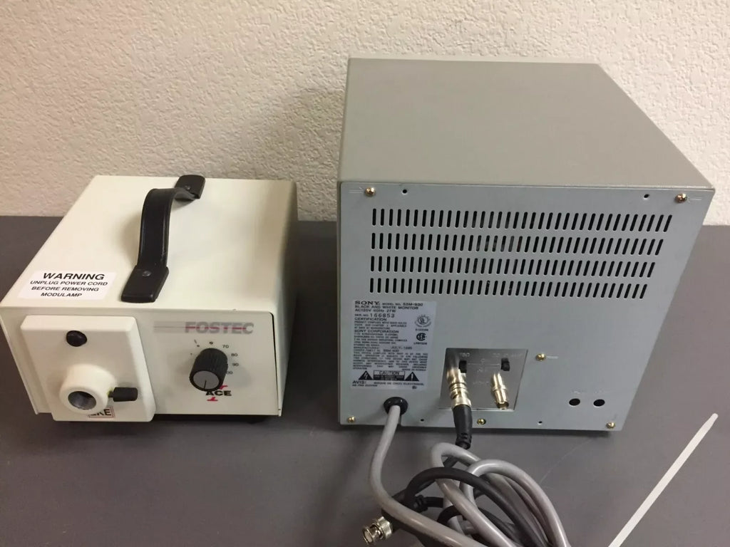 AST VCA 2500XE Video Contact Angle Measurement System with Monitor & Illuminator - ZYYKZ Test Equipment