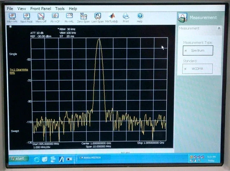 Anritsu MS2781B Portable Signal Analyzer with 9 kHz to 3 GHz Frequency Range - ZYYKZ Test Equipment