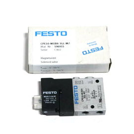 Festo CPE10-M1BH-3GL-M7 196915 3/2-Way Pneumatic Solenoid Valve - ZYYKZ Test Equipment