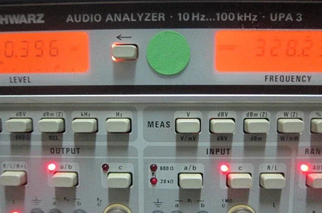 Rohde & Schwarz UPA3 Precision Audio Analyzer for Acoustic Testing - ZYYKZ Test Equipment