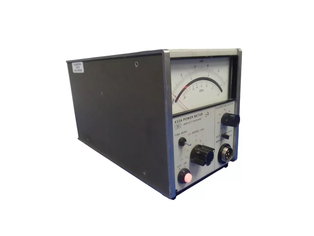 HP 432A High-Precision RF Power Meter - ZYYKZ Test Equipment