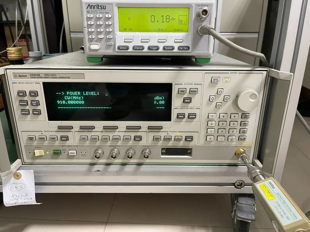 Anritsu MA2442A High Accuracy RF Power Sensor 10 MHz to 18 GHz, -67 to +20 dBm - ZYYKZ Test Equipment