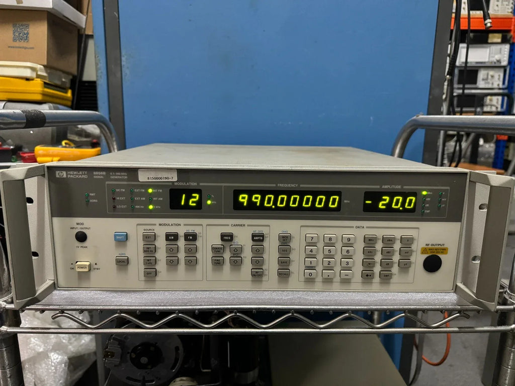 Agilent 8656B Synthesized RF Signal Generator 100 kHz - 1050 MHz - ZYYKZ Test Equipment