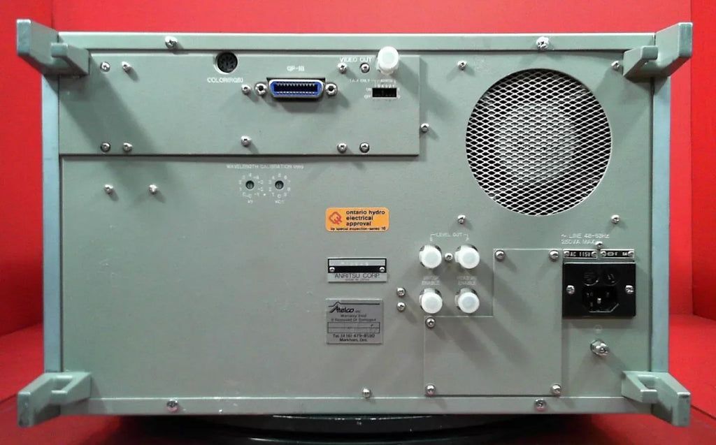 Anritsu MS9001B1 Spectrum Analyzer with M10845 Option - ZYYKZ Test Equipment