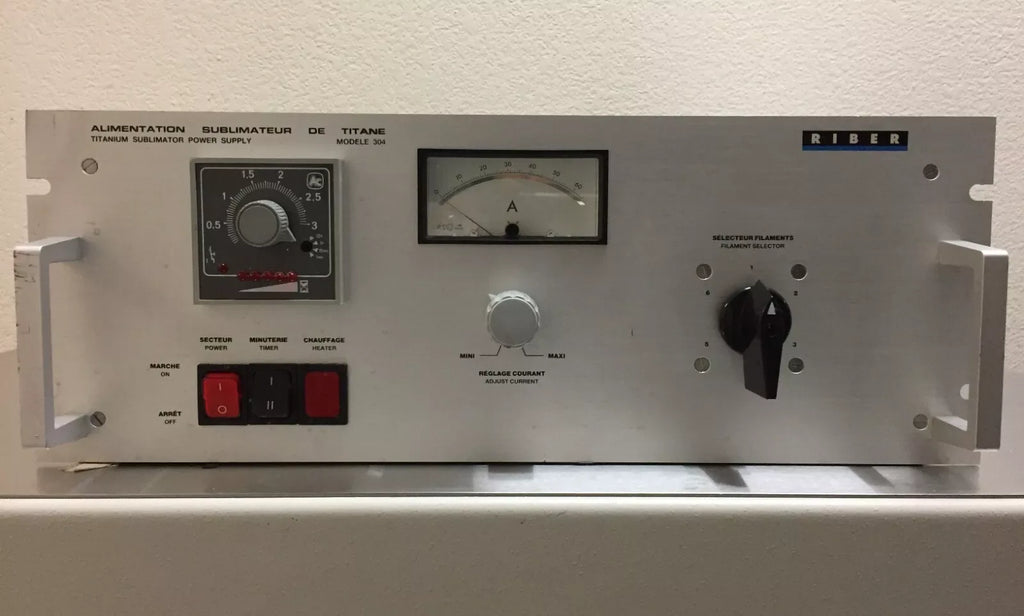 Riber 304S Titanium Sublimation Power Supply Unit - ZYYKZ Test Equipment