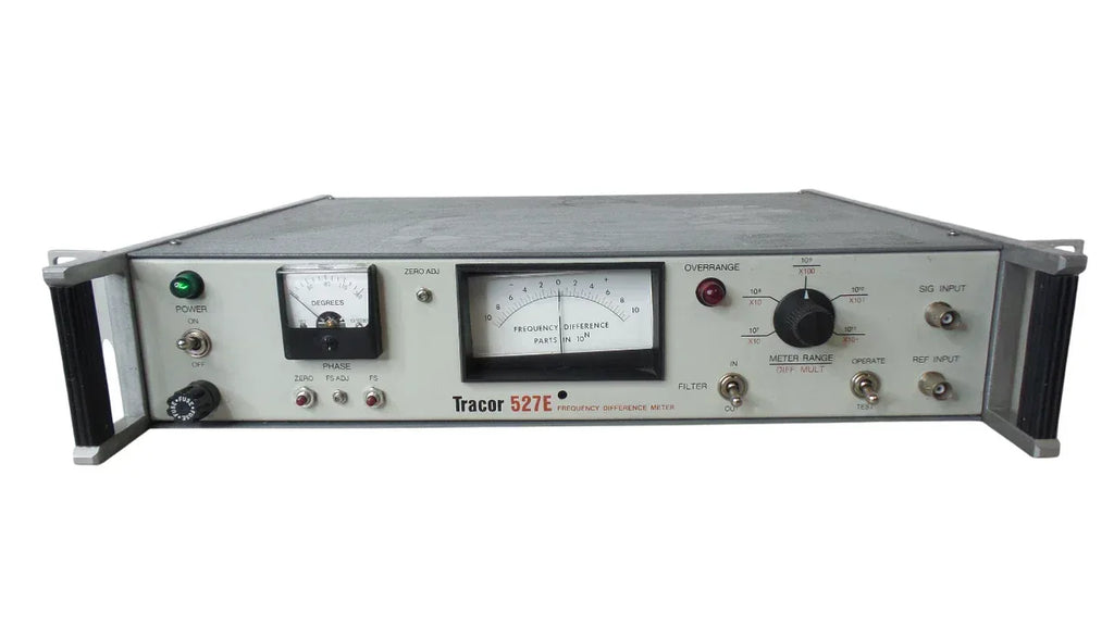 Tracor 527E Frequency Difference Meter with High Precision Measurement - ZYYKZ Test Equipment