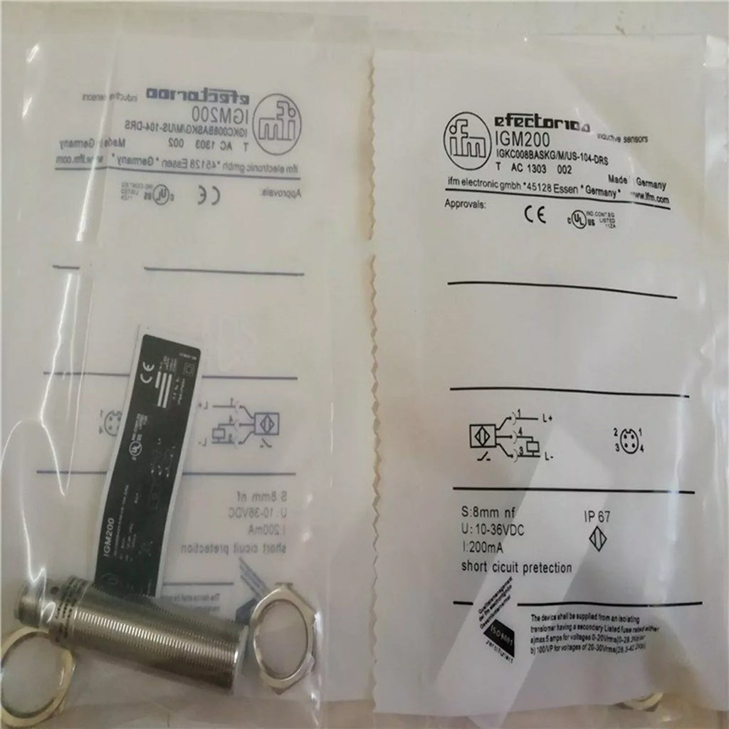 IFM IGM200 Proximity Switch Sensor - High-Precision Inductive Sensor - ZYYKZ Test Equipment