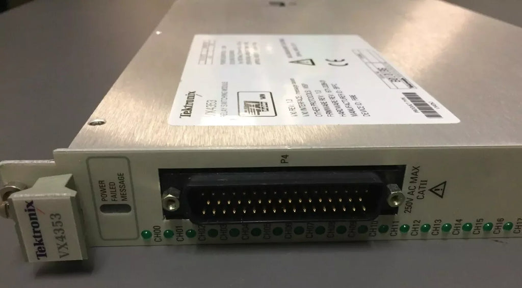 Tektronix VX4353 32-Channel SPST Relay Switch Module, 5A - ZYYKZ Test Equipment