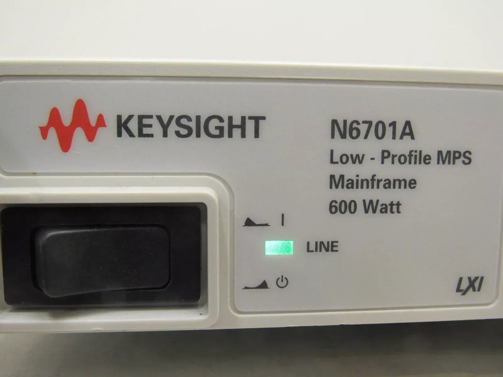 Keysight N6701A Low-Profile Modular Power System Mainframe 600 Watt - ZYYKZ Test Equipment