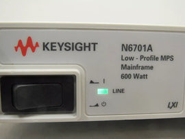 Keysight N6701A Low-Profile Modular Power System Mainframe 600 Watt - ZYYKZ Test Equipment