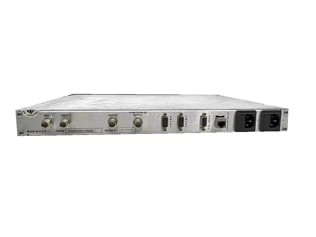 Quintech Electronics SRR0070 2x1 RF Routing Switch Model SRR070 SB000 SRR1000 - ZYYKZ Test Equipment