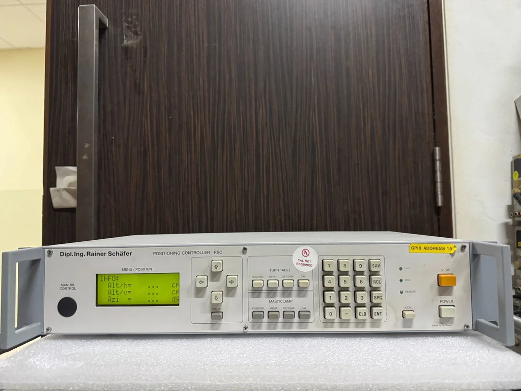 RSC Positioning Controller for EMC Measurement by Dipl. Ing. Rainer Schafer - ZYYKZ Test Equipment