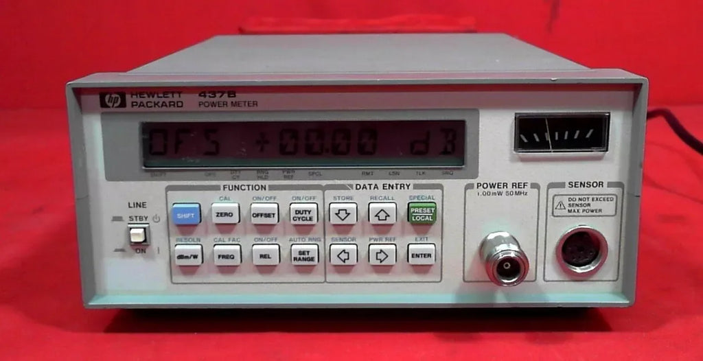 Agilent 437B Power Meter with 3125U14330 Sensor - ZYYKZ Test Equipment