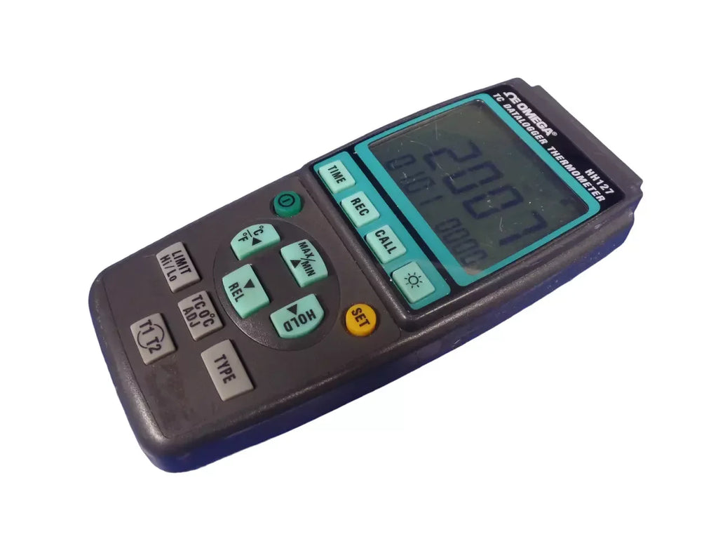 Omega HH127 TC Thermocouple Data Logger Thermometer with Free Shipping - ZYYKZ Test Equipment