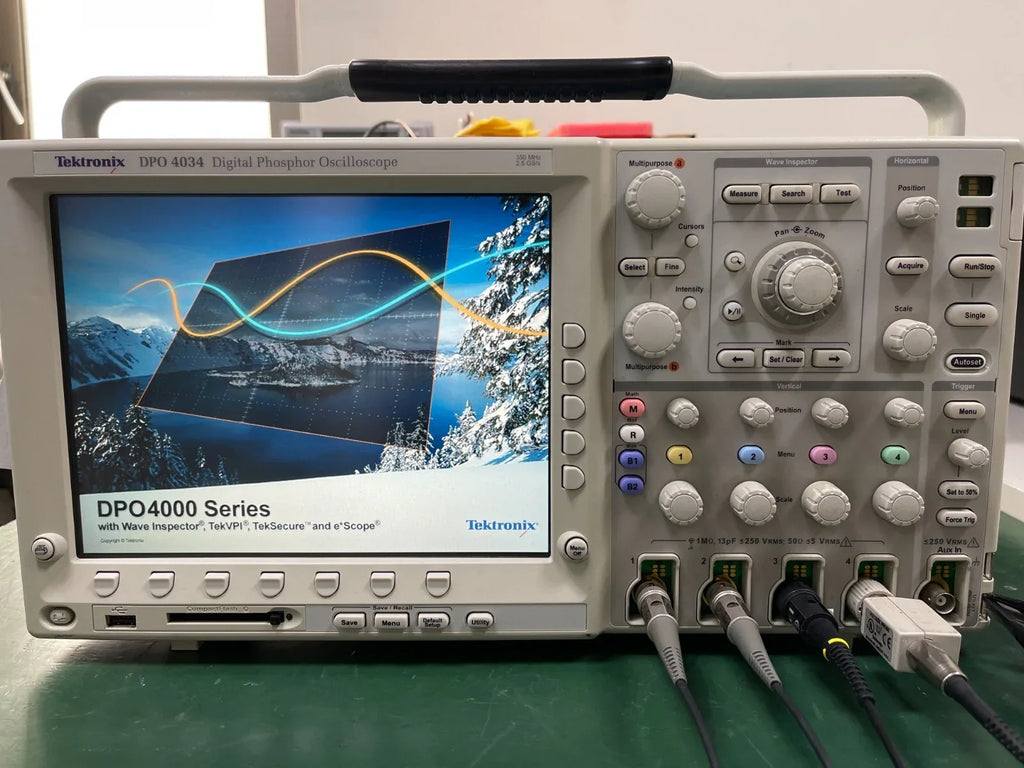 Tektronix DPO4034 350MHz 4-Channel Digital Phosphor Oscilloscope 2.5GS/s - ZYYKZ Test Equipment