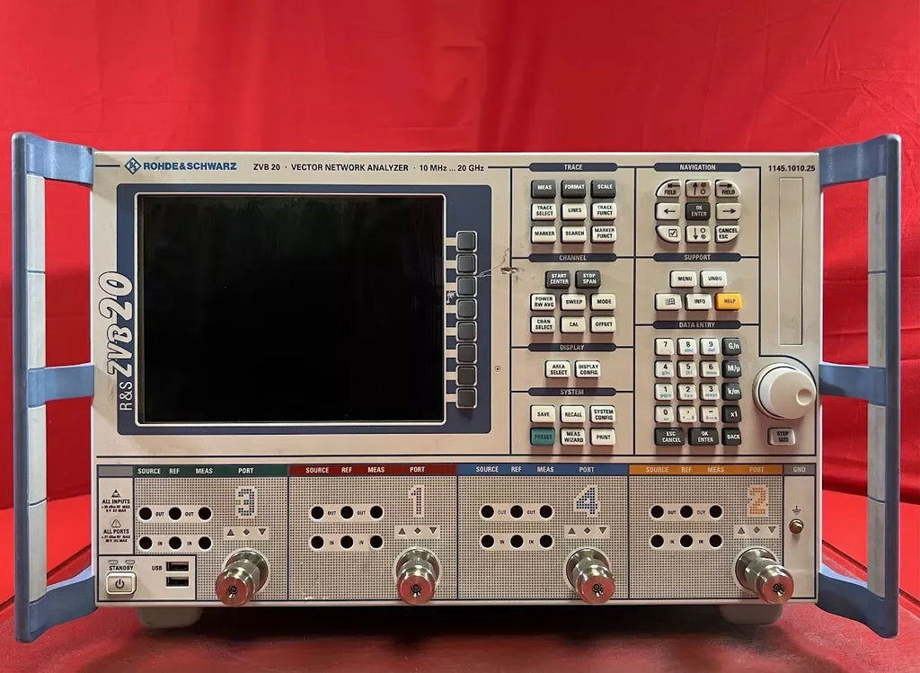 Rohde & Schwarz ZVB20 4-Port 20 GHz Vector Network Analyzer - ZYYKZ Test Equipment