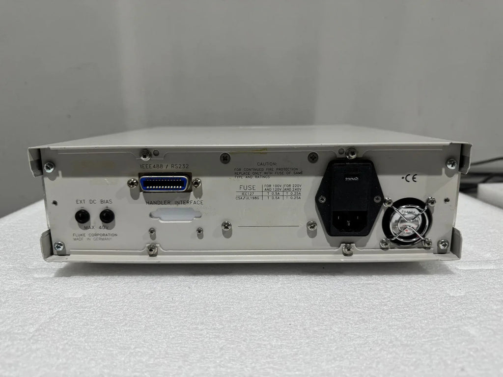 Fluke Programmable Automatic RCL Meter for Precision Component Testing - ZYYKZ Test Equipment