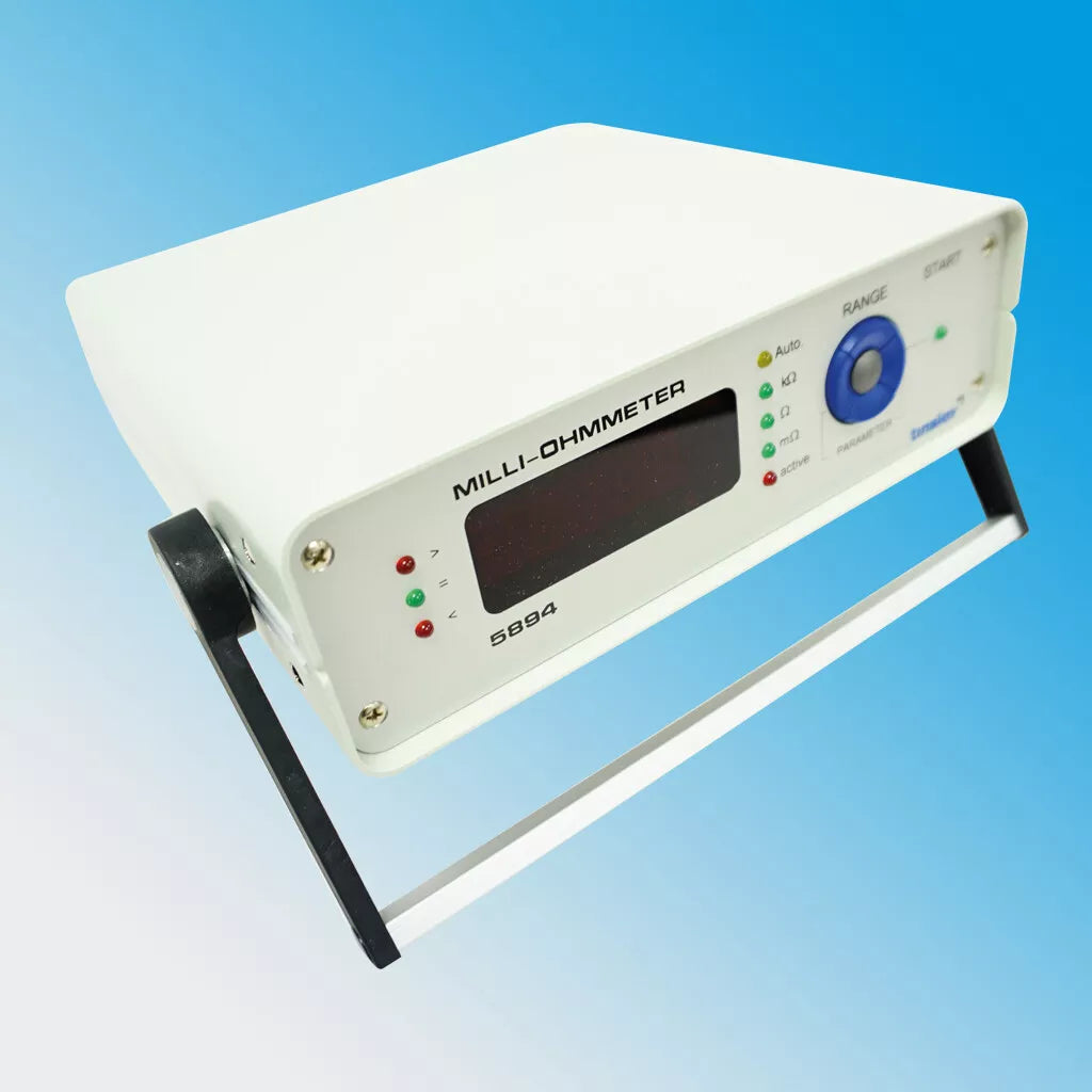 Tinsley 5894 Wide Range Precision Ohmmeter - 1mOhm to 100kOhm, 10uA to 1A