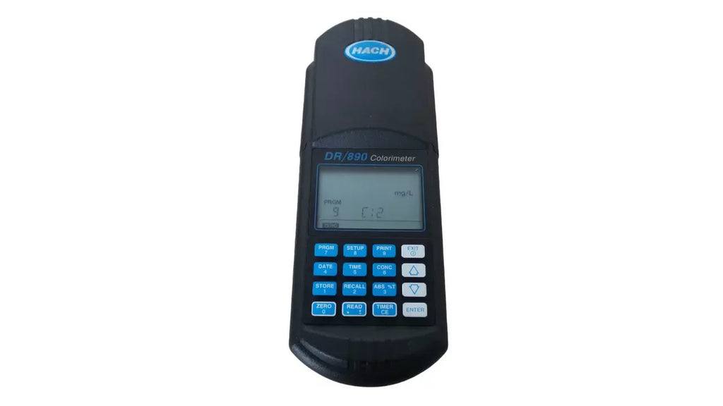 Hach DR/890 Handheld Portable Colorimeter for Accurate Water Testing - ZYYKZ Test Equipment