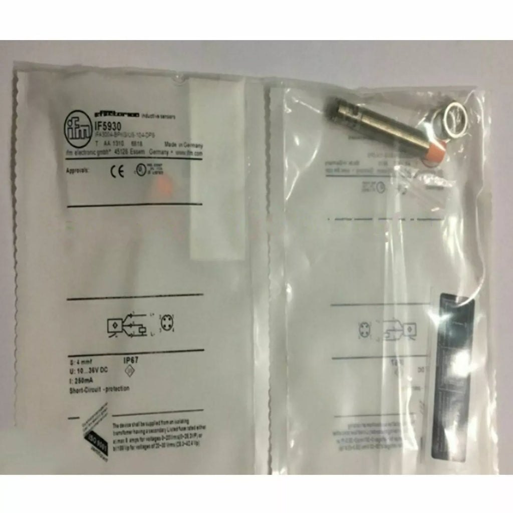 IFM IF5930 Inductive Proximity Sensor Switch - High Precision Detection - ZYYKZ Test Equipment