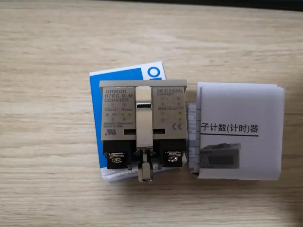 OMRON H7EC-BLM Digital Counter - High Precision, In Box - ZYYKZ Test Equipment