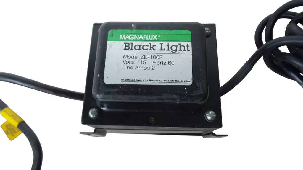 Magnaflux ZB-100F Blacklight UV Lamp for Inspection Applications - ZYYKZ Test Equipment