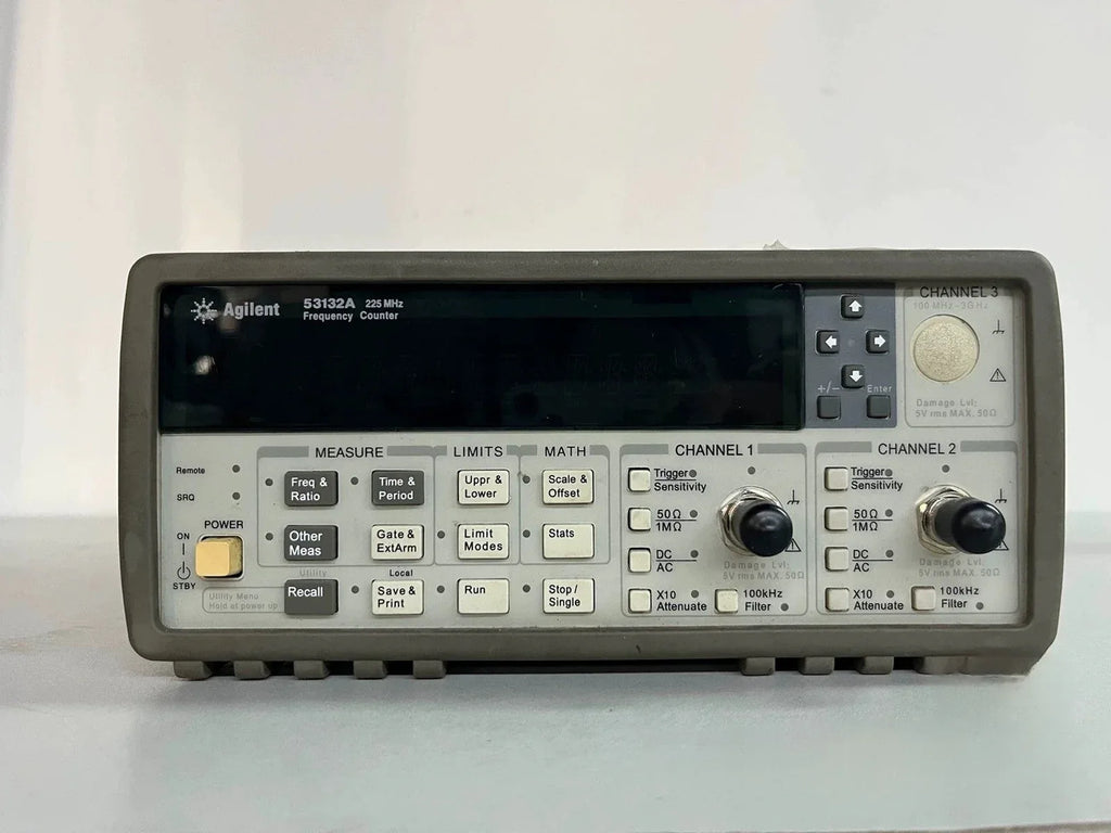 Agilent 53132A 225 MHz High-Precision Frequency Counter - ZYYKZ Test Equipment