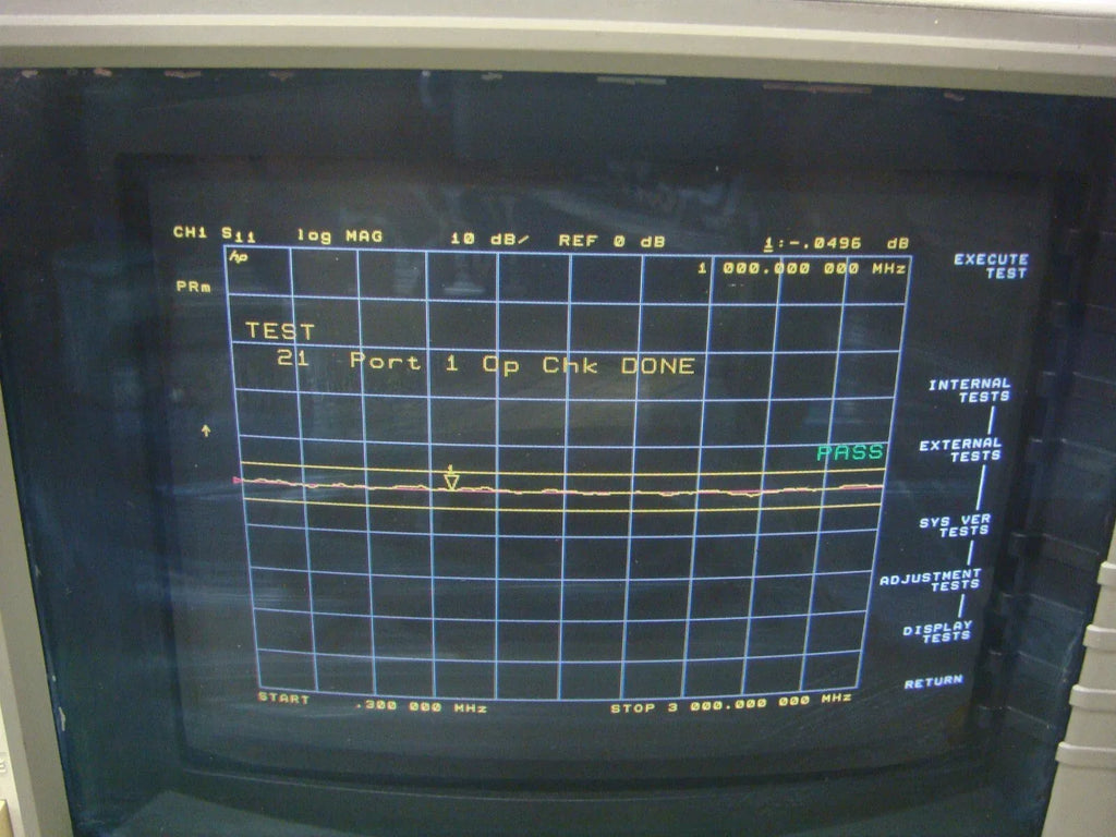 HP 8753D 3GHz S-Parameter Test Set for Network Analysis - ZYYKZ Test Equipment