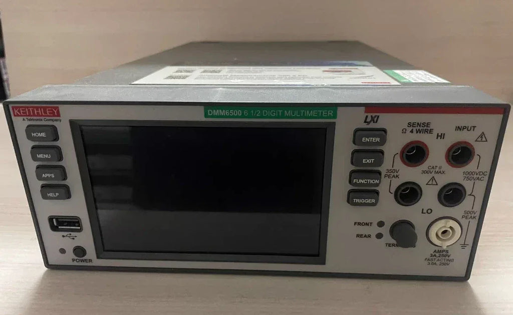 Keithley DMM6500 6.5-Digit Precision Digital Multimeter with Advanced Measurement Features - ZYYKZ Test Equipment