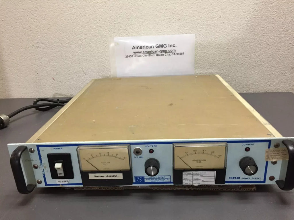 Variable Adjustable DC Power Supply SCR Model 10-40-OV-0300-1 - ZYYKZ Test Equipment