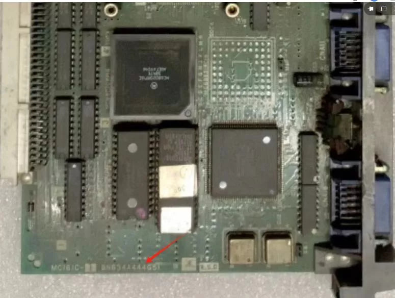 Mitsubishi MC161C BN634A444G51 Used Circuit Board