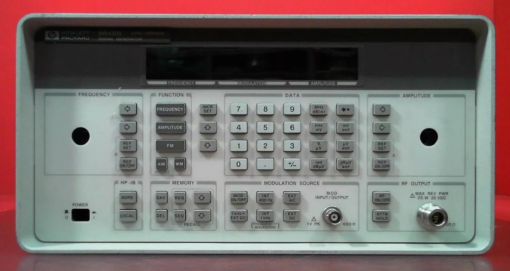 Agilent 8648B Synthesized Signal Generator 9 kHz to 2000 MHz - ZYYKZ Test Equipment