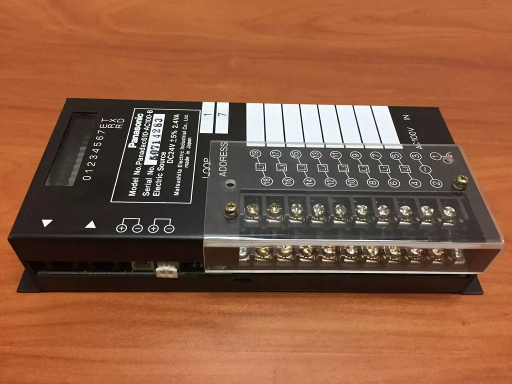 Panasonic Panadac-610-AC100-B AC 100V to 24V DC 2.4VA Power Supply - ZYYKZ Test Equipment