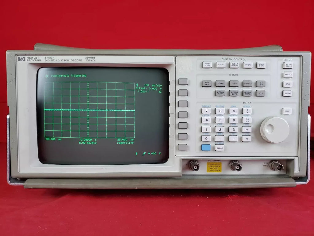 Agilent 54510A Digital Oscilloscope 500 MHz - ZYYKZ Test Equipment