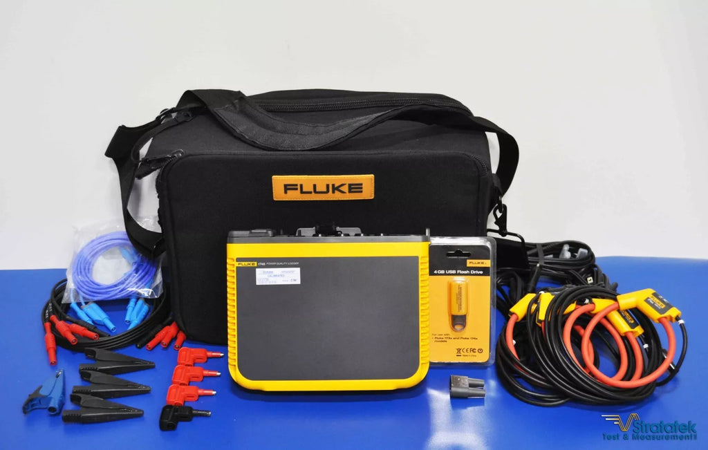 Fluke 1748 3-Phase Power Quality Logger with 1500A Probes - NIST Calibrated