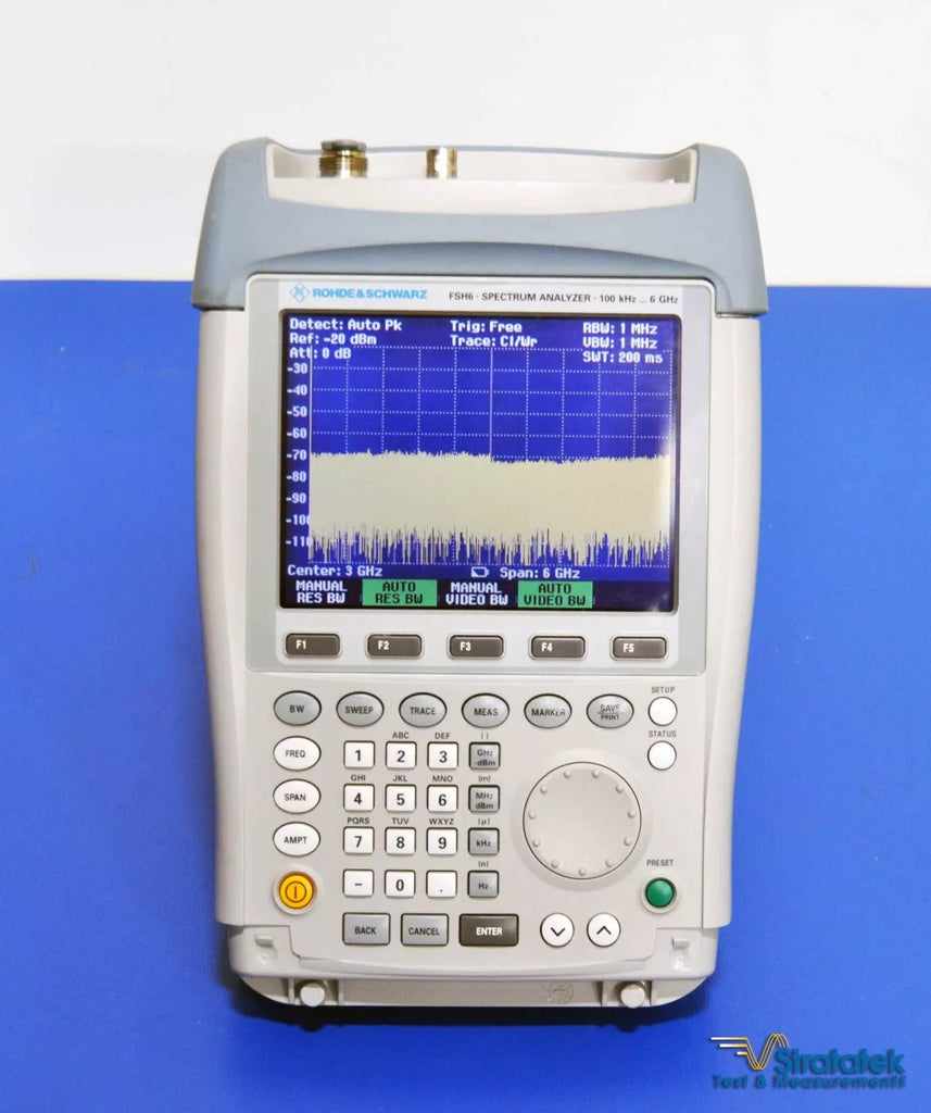 Rohde & Schwarz FSH6 Spectrum Analyzer 100kHz - 6GHz with PreAmp Calibration
