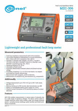 Load image into Gallery viewer, Sonel MZC-306 Short Circuit Loop Meter - 0.01 Ω Resolution, 750V Max