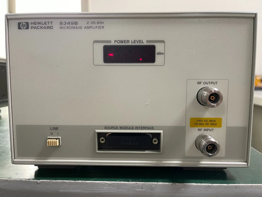 HP Agilent 8349B Microwave Amplifier, 2GHz - 20GHz Frequency Range - ZYYKZ Test Equipment