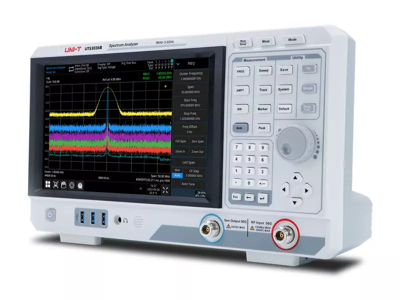 Dubs Performance Analyzer UNI-T UTS3084T 8.4GHz Performance Spectrum Analyzer with Tracking ...